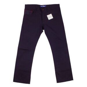 JUNYA WATANABE x COMME DES GARCONS dark navy denim patch back pocket pants